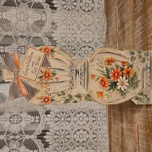 Vintage | Wedding Congratulations Greeting Card